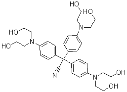 CAS#: 22254-88-2, 4-[Bis(2-Hydroxyethyl)Amino]-alpha,alpha-Bis[4-[Bis(2-Hydroxyethyl)Amino]Phenyl]Benzeneacetonitrile