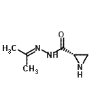 CAS 登录号：222557-18-8， (2S)-N'-异亚丙基-2-氮丙啶甲酰肼