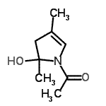 CAS#: 222845-04-7, 1-(2-Hydroxy-2,4-Dimethyl-2,3-Dihydro-1H-Pyrrol-1-Yl)Ethanone
