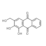 CAS#: 22296-60-2, 1,2-Dihydroxy-3-(Hydroxymethyl)-9,10-Anthraquinone