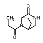 CAS 登录号：22315-20-4， 8-丙酰基-3,8-二氮杂双环[3.2.1]辛烷-2-酮