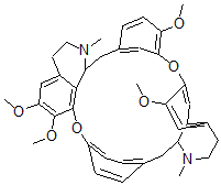 CAS 登录号：2233-44-5， (+)-O,O-二甲基筒箭毒碱
