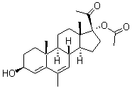 CAS#: 2233-58-1, (3b)-17-(Acetyloxy)-3-hydroxy-6-methyl-Pregna-4,6-dien-20-one
