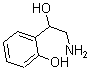 CAS 登录号：2234-25-5， 2-(2-氨基-1-羟基乙基)苯酚