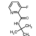 CAS 登录号：223444-91-5， 3-氟-N-(2-甲基-2-丙基)-2-吡啶甲酰胺