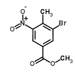 CAS#: 223519-08-2, Methyl 3-Bromo-4-Methyl-5-Nitrobenzoate