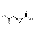 CAS#: 223522-26-7, 1-(Carboxymethyl)-2-Aziridinecarboxylic Acid