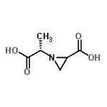 CAS#: 223522-29-0, 1-[(1S)-1-Carboxyethyl]-2-Aziridinecarboxylic Acid