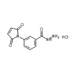 CAS#: 223528-57-2, 3-(2,5-Dioxo-2,5-Dihydro-1H-Pyrrol-1-Yl)Benzohydrazide Hydrochloride (1:1)