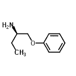 CAS 登录号：223606-08-4， (2R)-1-苯氧基-2-丁胺