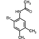 CAS 登录号：22364-28-9， N-(2-溴-4,5-二甲基苯基)乙酰胺