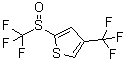 CAS#: 223683-78-1, 4-(Trifluoromethyl)-2-[(Trifluoromethyl)Sulfinyl]Thiophene