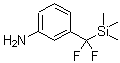 CAS 登录号：223683-81-6， 3-[二氟(三甲基硅烷基)甲基]苯胺