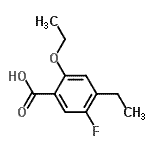 CAS#: 223699-48-7, 2-Ethoxy-4-Ethyl-5-Fluorobenzoic Acid