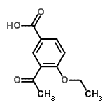 CAS 登录号：223699-95-4， 3-乙酰基-4-乙氧基苯甲酸