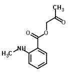 CAS 登录号：223752-71-4， 2-氧代丙基2-(甲基氨基)苯甲酸酯