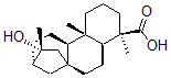 CAS 登录号：22376-06-3， 16-羟基贝壳杉-19-酸