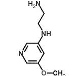 CAS#: 223799-27-7, N-(5-Methoxy-3-Pyridinyl)-1,2-Ethanediamine