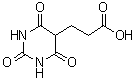 CAS 登录号：22384-33-4， 3-(2,4,6-三氧代六氢-5-嘧啶基)丙酸