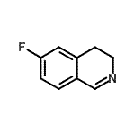 CAS#: 224161-38-0, 6-Fluoro-3,4-Dihydroisoquinoline