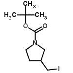 CAS#: 224168-68-7, 2-Methyl-2-Propanyl 3-(Iodomethyl)-1-Pyrrolidinecarboxylate