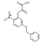 CAS 登录号：22424-59-5， 3-[5-(苄氧基)-2-硝基苯基]-2-氧代丙酸