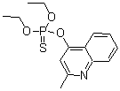 CAS 登录号：22439-40-3， 二乙氧基-(2-甲基喹啉-4-基)氧基-硫代-膦烷