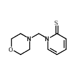 CAS 登录号：2244-46-4， 1-(4-吗啉基甲基)-2(1H)-吡啶硫酮