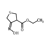 CAS 登录号：224449-43-8， 乙基(4E)-4-(羟基亚胺)四氢-3-噻吩羧酸酯