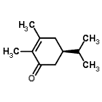 CAS 登录号：224967-43-5， (5R)-5-异丙基-2,3-二甲基-2-环己烯-1-酮