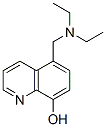 CAS 登录号：22506-13-4， 5-[(二乙基氨基)甲基]-8-喹啉醇
