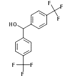 CAS 登录号：22543-52-8， 二[4-(三氟甲基)苯基]甲醇