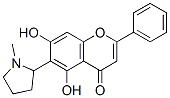 CAS#: 2255-62-1, 5,7-Dihydroxy-6-(1-Methylpyrrolidin-2-Yl)-2-Phenylchromen-4-One