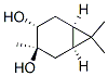 CAS#: 22556-08-7, [1S-(1alpha,3beta,4alpha,6alpha)]-3,7,7-Trimethylbicyclo[4.1.0]Heptane-3,4-Diol