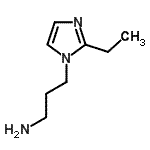 CAS 登录号：2258-24-4， 3-(2-乙基-1H-咪唑-1-基)-1-丙胺