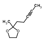 CAS#: 22592-16-1, 2-Methyl-2-(3-Pentyn-1-Yl)-1,3-Dioxolane
