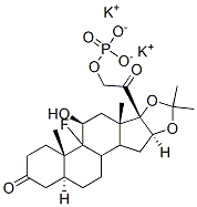 CAS 登录号：2260-24-4， 羟西奈德磷酸酯钾