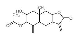 CAS#: 22660-69-1, (3aR,4aalpha,9aalpha)-6beta-Acetoxydodecahydro-7alpha-Hydroxy-8abeta-Methyl-3,5-Bis(Methylene)Naphtho[2,3-b]Furan-2-One