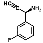 CAS 登录号：226699-17-8， (1R)-1-(3-氟苯基)-2-丙炔-1-胺