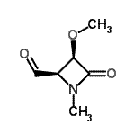 CAS#: 227288-02-0, (2R,3R)-3-Methoxy-1-Methyl-4-Oxo-2-Azetidinecarbaldehyde