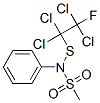 CAS 登录号：22729-75-5， N-苯基-N-[(1,1,2,2-四氯-2-氟乙基)硫代]甲烷磺酰胺