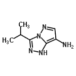 CAS#: 227611-02-1, 3-Isopropyl-1H-Pyrazolo[5,1-c][1,2,4]Triazol-7-Amine