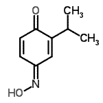 CAS 登录号：22785-49-5， (4E)-4-(羟基亚胺)-2-异丙基-2,5-环己二烯-1-酮