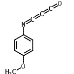 CAS 登录号：227959-96-8， 3-[(4-甲氧基苯基)亚氨基]-1-醛l烯酮