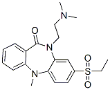 CAS#: 22797-20-2, 10-[2-(Dimethylamino)Ethyl]-8-(Ethylsulfonyl)-5,10-Dihydro-5-Methyl-11H-Dibenzo[b,e][1,4]Diazepin-11-One