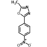 CAS#: 22815-99-2, 2-Methyl-5-(4-Nitrophenyl)-1,3,4-Oxadiazole