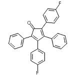 CAS#: 22818-67-3, 2,4-Bis(4-Fluorophenyl)-3,5-Diphenyl-2,4-Cyclopentadien-1-One