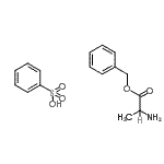 CAS 登录号：22839-12-9， D-丙氨酸苄基酯苯磺酸酯