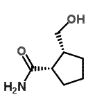 CAS 登录号：228422-24-0， (1S,2R)-2-(羟基甲基)环戊烷甲酰胺