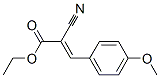 CAS 登录号：2286-29-5， 2-氰基-3-(4-甲氧基苯基)丙-2-烯酸乙酯